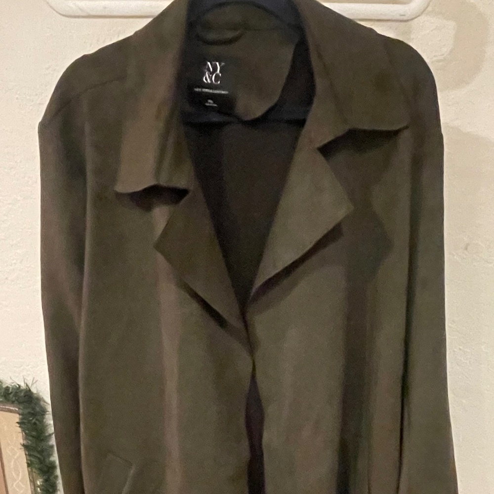 NY&C suede coat